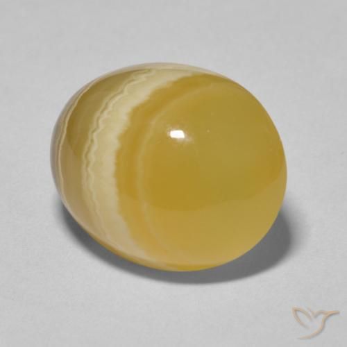 11.19 ct Multicolor Agate Stone, Natural Agate in Oval Cabochon Shape for Sale