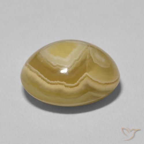 Agate Gemstone in 13.5 x 11 mm Size for Sale, Agate Stone in Multicolor Color