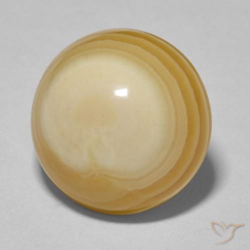 16.04 ct Multicolor Agate Stone, Natural Agate in Round Cabochon Shape for Sale