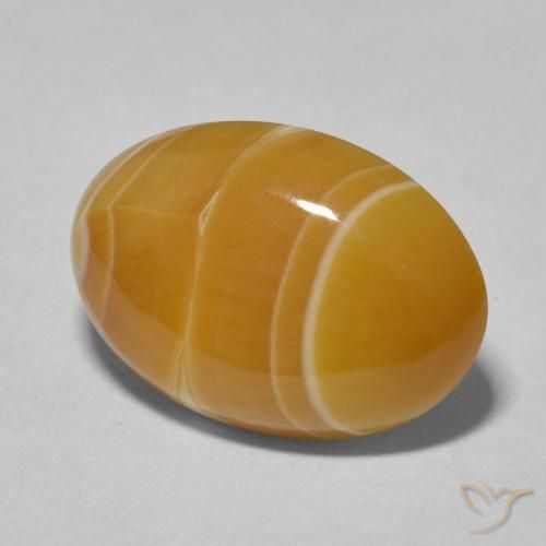 9.57 ct Multicolor Agate Stone, Natural Agate in Oval Cabochon Shape for Sale