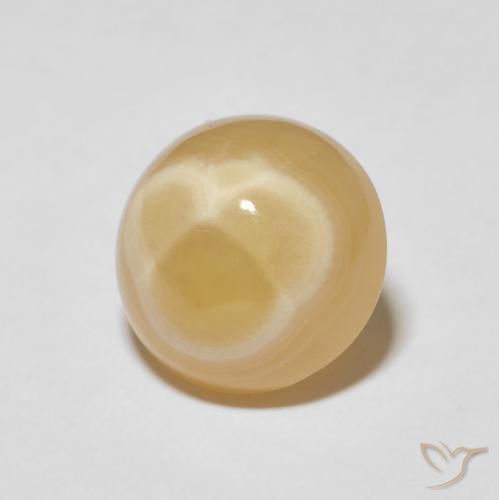 10.61 ct Multicolor Agate Stone, Natural Agate in Round Cabochon Shape for Sale