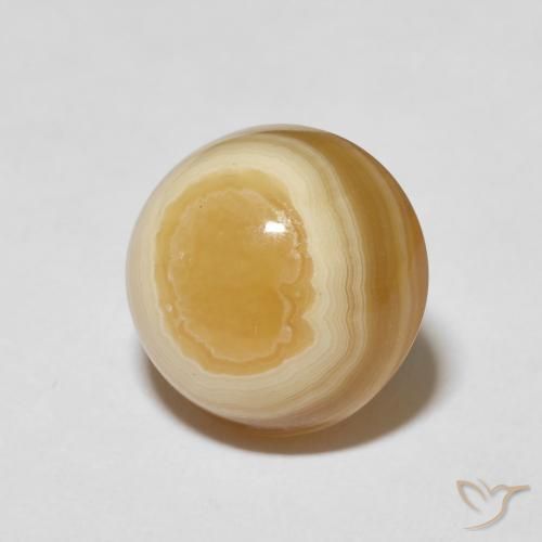 9.82 ct Multicolor Agate Stone, Natural Agate in Round Cabochon Shape for Sale