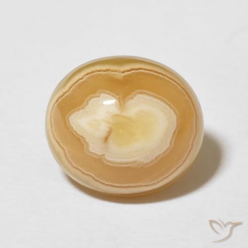 7.17ct Natural Multicolor Agate, Oval, Opaque