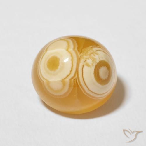 6.67ct Natural Multicolor Agate, Oval, Opaque