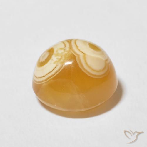 Agate Gemstone in 10.8 x 10.1 mm Size for Sale, Agate Stone in Multicolor Color