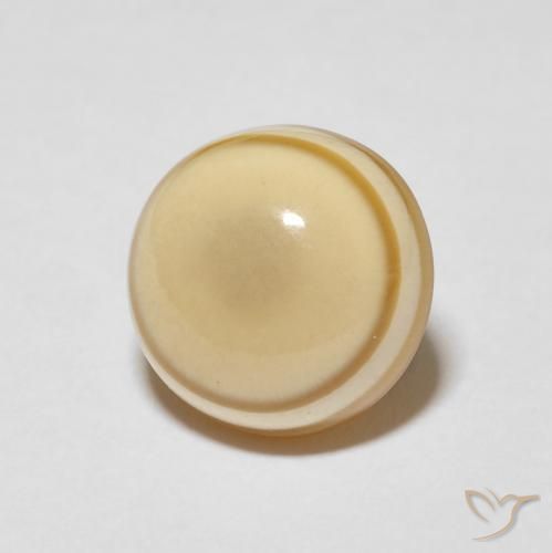 8.67 ct Multicolor Agate Stone, Natural Agate in Round Cabochon Shape for Sale