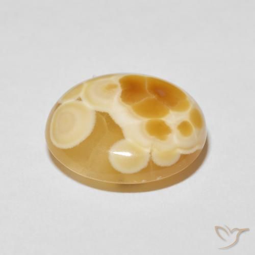 Agate Gemstone in 17.3 x 16 mm Size for Sale, Agate Stone in Multicolor Color
