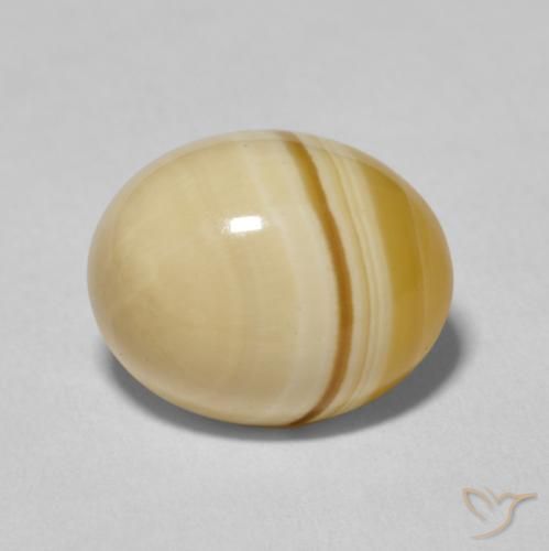 6.77ct Natural Multicolor Agate, Oval, Opaque