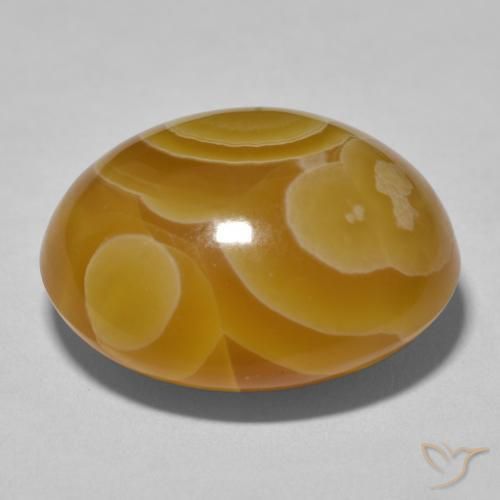 Agate Gemstone in 20.8 x 17.6 mm Size for Sale, Agate Stone in Multicolor Color
