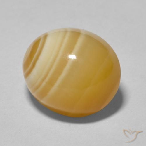 11.60 ct Multicolor Agate Stone, Natural Agate in Oval Cabochon Shape for Sale