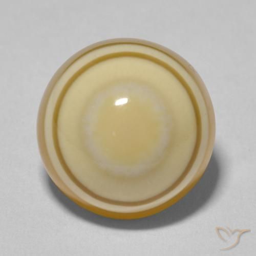 13.04ct Natural Multicolor Agate, Round, Opaque