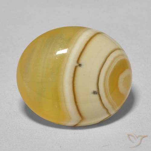 12.25ct Natural Multicolor Agate, Oval, Opaque