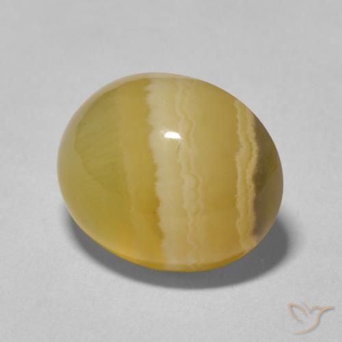 8.96 ct Multicolor Agate Stone, Natural Agate in Oval Cabochon Shape for Sale