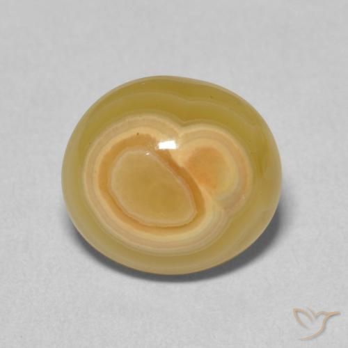 5.20ct Natural Multicolor Agate, Oval, Opaque, Photo A