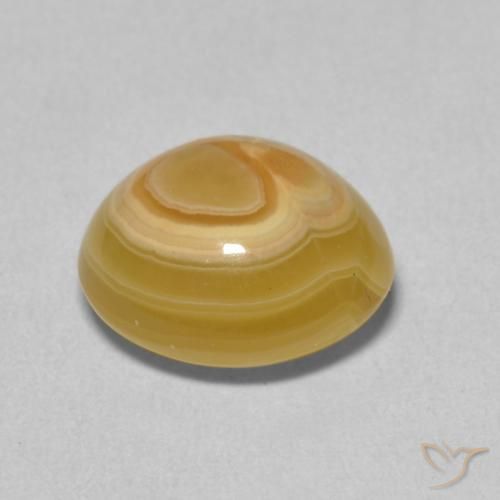 Agate Gemstone in 11 x 10 mm Size for Sale, Agate Stone in Multicolor Color