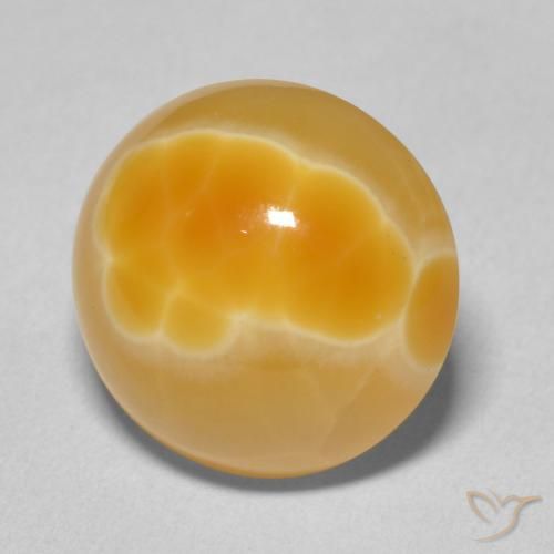 14.80 ct Multicolor Agate Stone, Natural Agate in Round Cabochon Shape for Sale