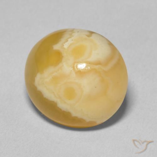 10.03 ct Multicolor Agate Stone, Natural Agate in Oval Cabochon Shape for Sale