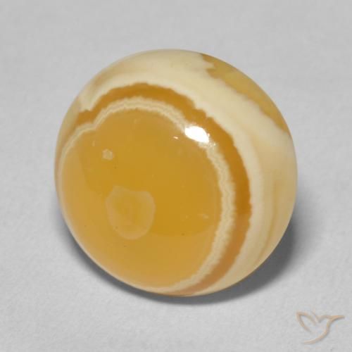 11.72 ct Multicolor Agate Stone, Natural Agate in Round Cabochon Shape for Sale