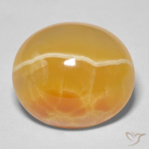 19.35ct Natural Multicolor Agate, Oval, Opaque, Photo A