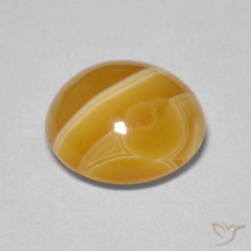 Agate Gemstone in 11 mm (calibrated) Size for Sale, Agate Stone in Multicolor Color