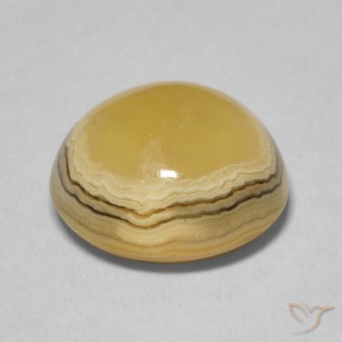 Agate Gemstone in 12.9 x 11.8 mm Size for Sale, Agate Stone in Multicolor Color
