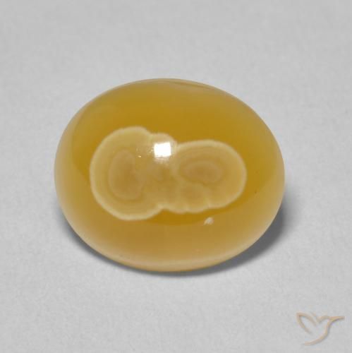 4.57ct Natural Multicolor Agate, Oval, Opaque, Photo A