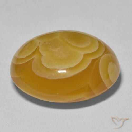 Agate Gemstone in 21.3 x 18.4 mm Size for Sale, Agate Stone in Multicolor Color