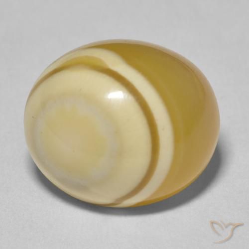 12.09ct Natural Multicolor Agate, Oval, Opaque