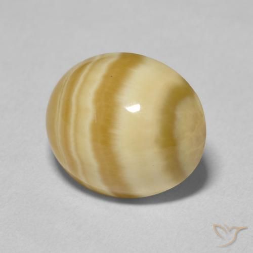 5.59 ct Multicolor Agate Stone, Natural Agate in Oval Cabochon Shape for Sale