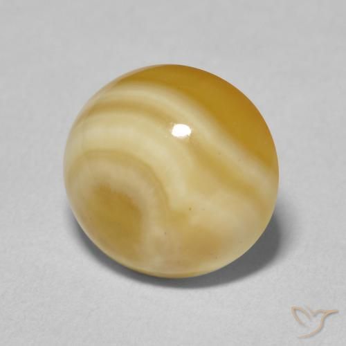 4.99 ct Multicolor Agate Stone, Natural Agate in Oval Cabochon Shape for Sale