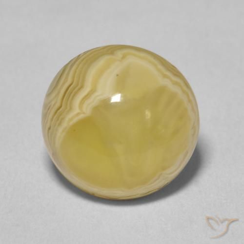 5.48ct Natural Multicolor Agate, Round, Opaque