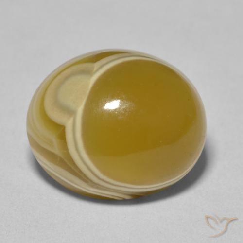 12.00ct Natural Multicolor Agate, Oval, Opaque