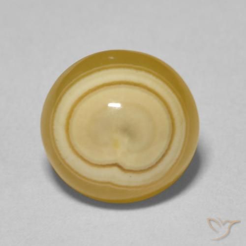 5.35ct Natural Multicolor Agate, Round, Opaque