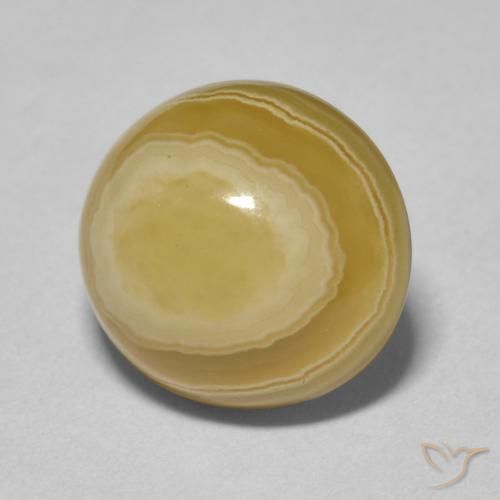 7.72 ct Multicolor Agate Stone, Natural Agate in Oval Cabochon Shape for Sale