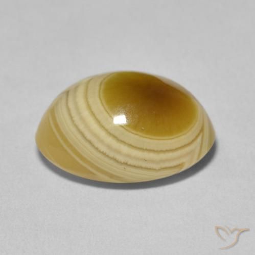 Agate Gemstone in 14.3 x 11.1 mm Size for Sale, Agate Stone in Multicolor Color