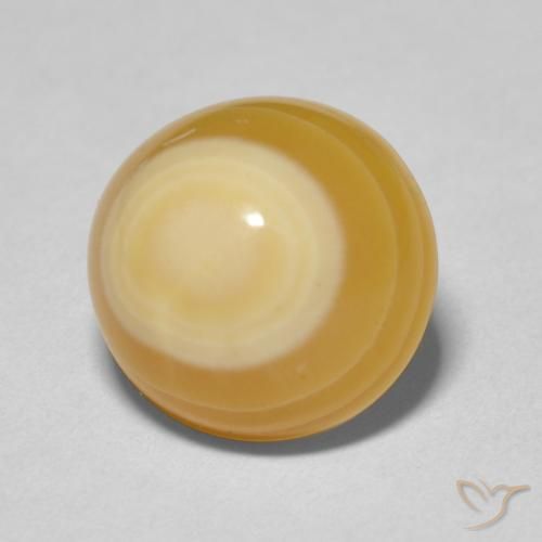 9.97 ct Multicolor Agate Stone, Natural Agate in Oval Cabochon Shape for Sale