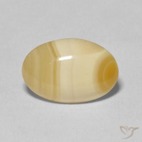 3.76ct Natural Multicolor Agate, Oval, Opaque