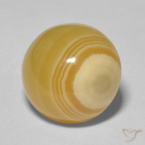 11.31 ct Multicolor Agate Stone, Natural Agate in Round Cabochon Shape for Sale