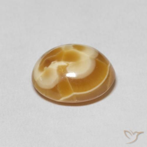 Agate Gemstone in 12.4 x 11 mm Size for Sale, Agate Stone in Multicolor Color