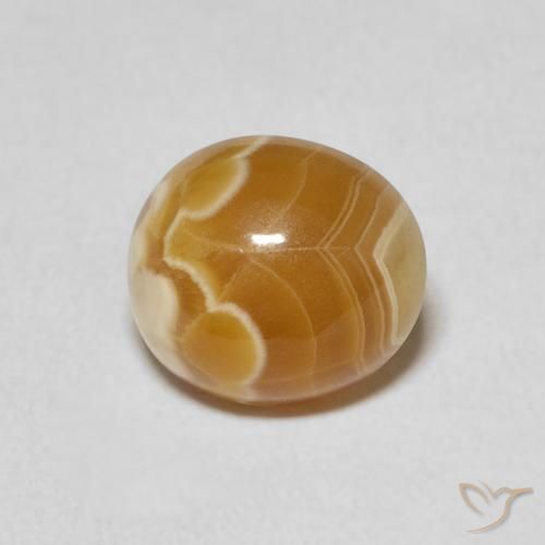 3.84ct Natural Multicolor Agate, Oval, Opaque