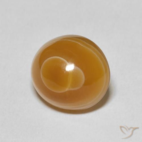 9.06 ct Multicolor Agate Stone, Natural Agate in Oval Cabochon Shape for Sale