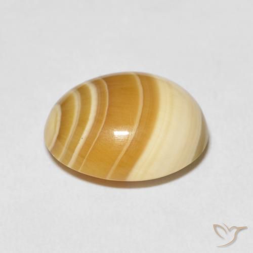 Agate Gemstone in 14.8 x 12.8 mm Size for Sale, Agate Stone in Multicolor Color
