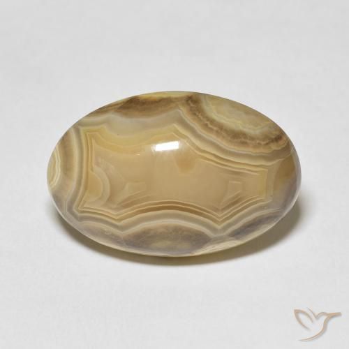 26.72ct Natural Multicolor Agate, Oval, Opaque