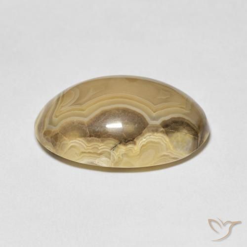 Agate Gemstone in 24.6 x 16.6 mm Size for Sale, Agate Stone in Multicolor Color