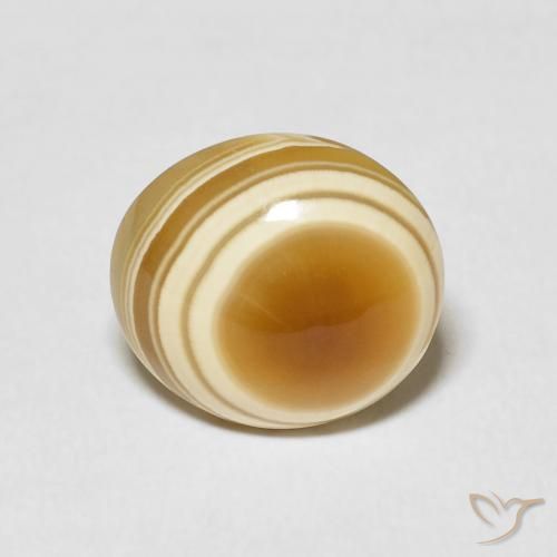 6.30ct Natural Multicolor Agate, Oval, Opaque