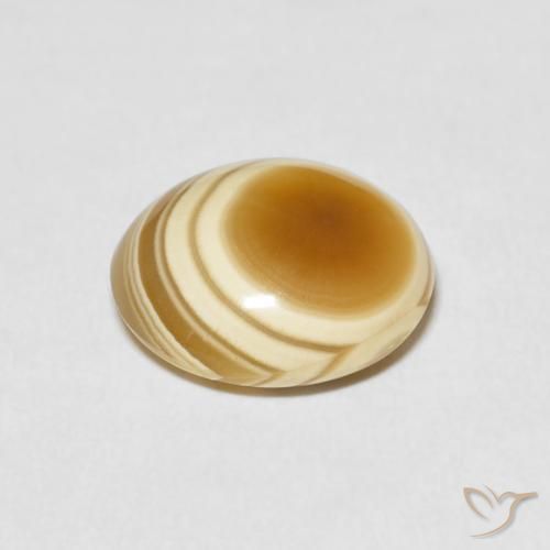 Agate Gemstone in 12.9 x 12 mm Size for Sale, Agate Stone in Multicolor Color