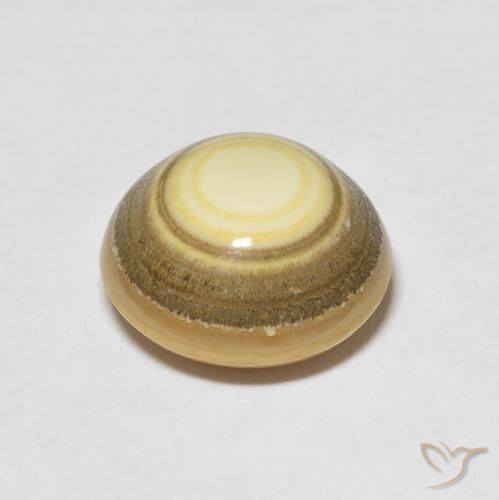 Agate Gemstone in 14 mm (calibrated) Size for Sale, Agate Stone in Multicolor Color