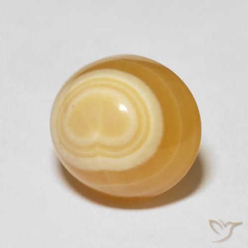 13.30 ct Multicolor Agate Stone, Natural Agate in Oval Cabochon Shape for Sale