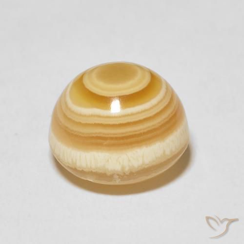 Agate Gemstone in 11.7 x 11.2 mm Size for Sale, Agate Stone in Multicolor Color