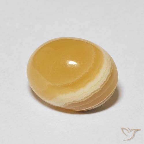 10.82 ct Multicolor Agate Stone, Natural Agate in Oval Cabochon Shape for Sale